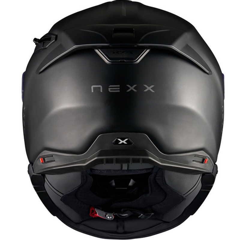 Nexx X.TR Plain Integralhelm für Motorrad, mattschwarz