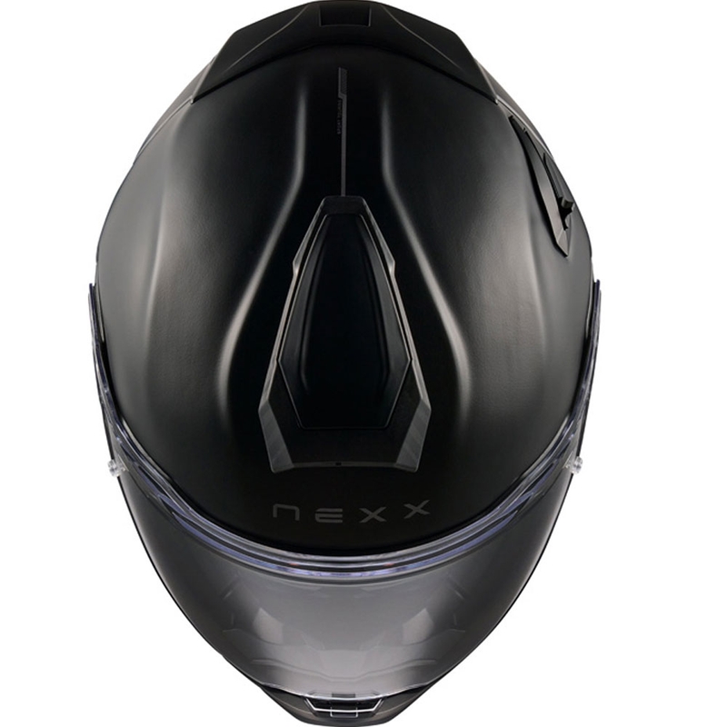Nexx X.TR Plain Integralhelm für Motorrad, mattschwarz