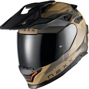 Enduro-Motorradhelm NEXX Y.TRAVL Primal matt sandgrau