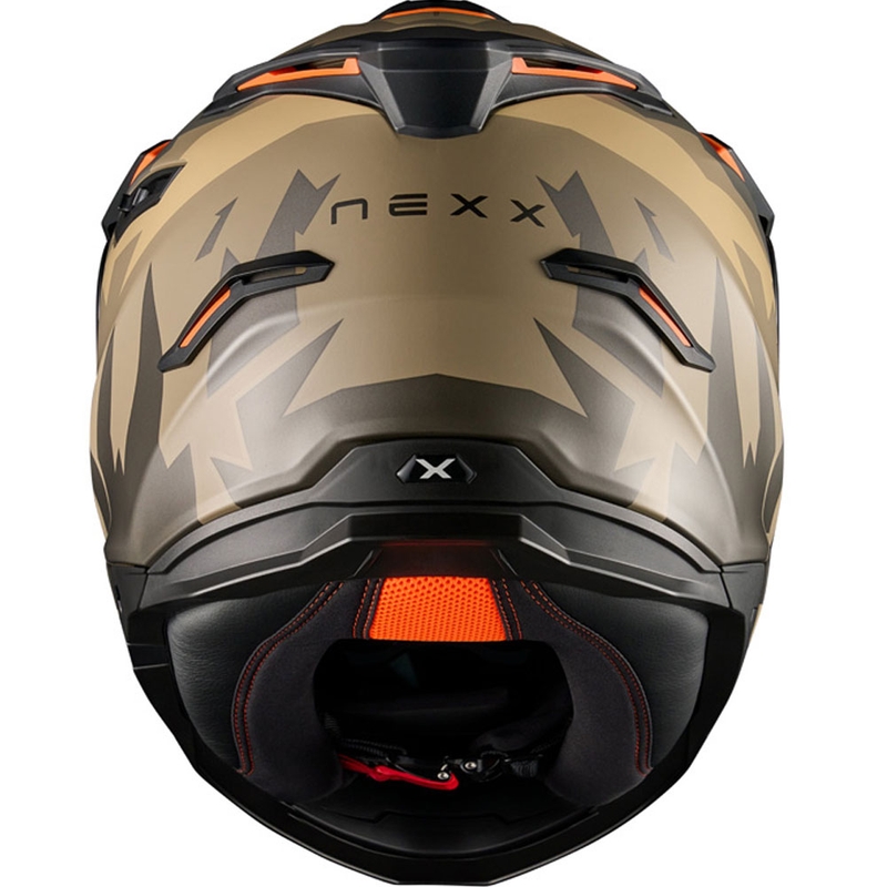 Enduro-Motorradhelm NEXX Y.TRAVL Primal matt sandgrau