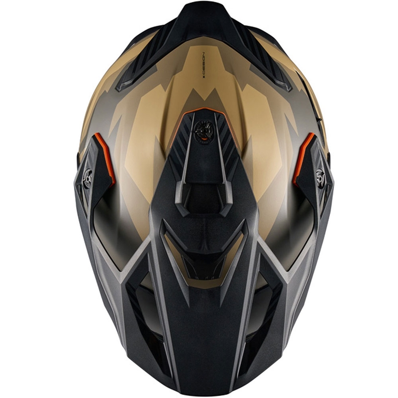 Enduro-Motorradhelm NEXX Y.TRAVL Primal matt sandgrau