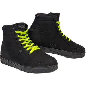 Ozone Town Motorradstiefel schwarz-fluogelb
