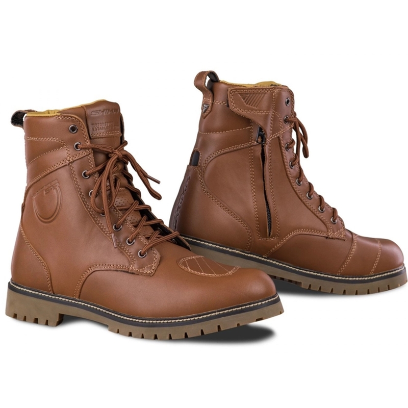 Shima Thomson Motorradstiefel braun