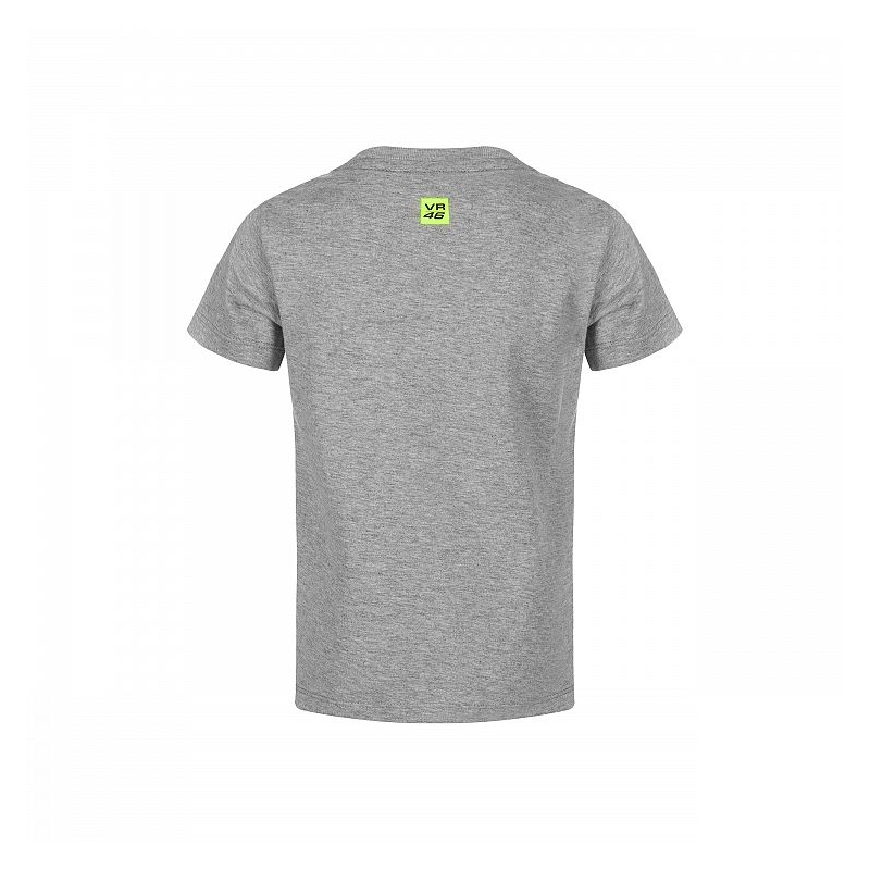 Kinder-T-Shirt VR46 Valentino Rossi grau