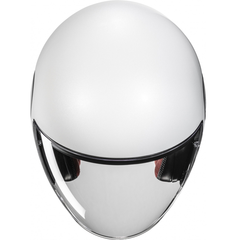 Offener Motorradhelm HJC RPHA 40, Perlweiß