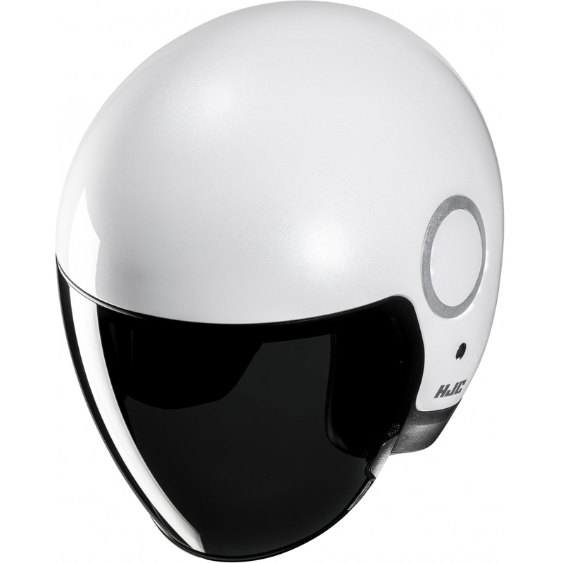 Offener Motorradhelm HJC RPHA 40, Perlweiß