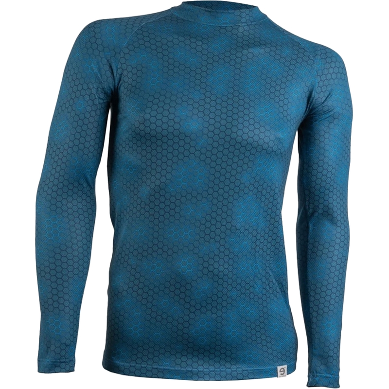 Thermo-T-Shirt nanosilver® Kunststoff dunkelblau Ausverkauf