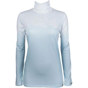 Damen-Thermo-T-Shirt nanosilver® Frozen blau-weiß II