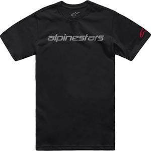 Alpinestars Linear Wordmark 2.0 CSF T-Shirt schwarz-grau-rot