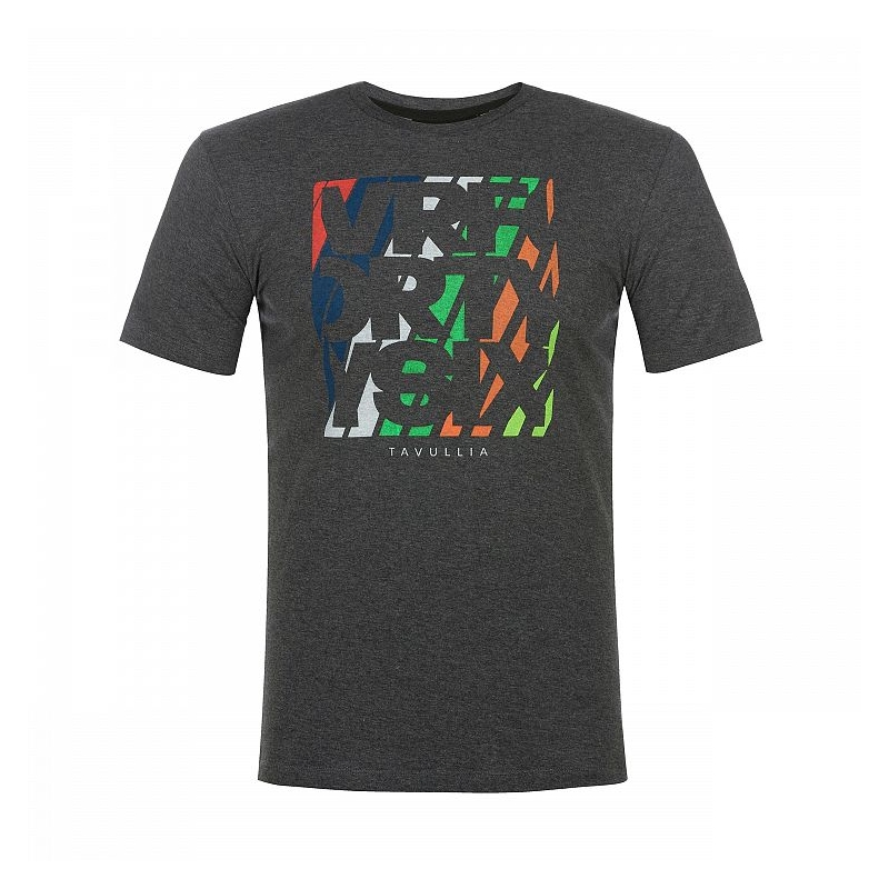 T-shirt VR46 Valentino Rossi VRFORTYSIX grau