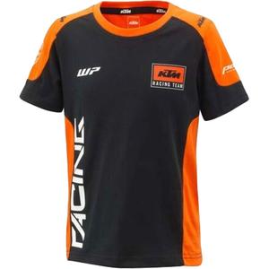 Kinder-T-Shirt KTM Team schwarz-orange