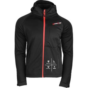 MotoZem Racing Team Softshelljacke schwarz-rot