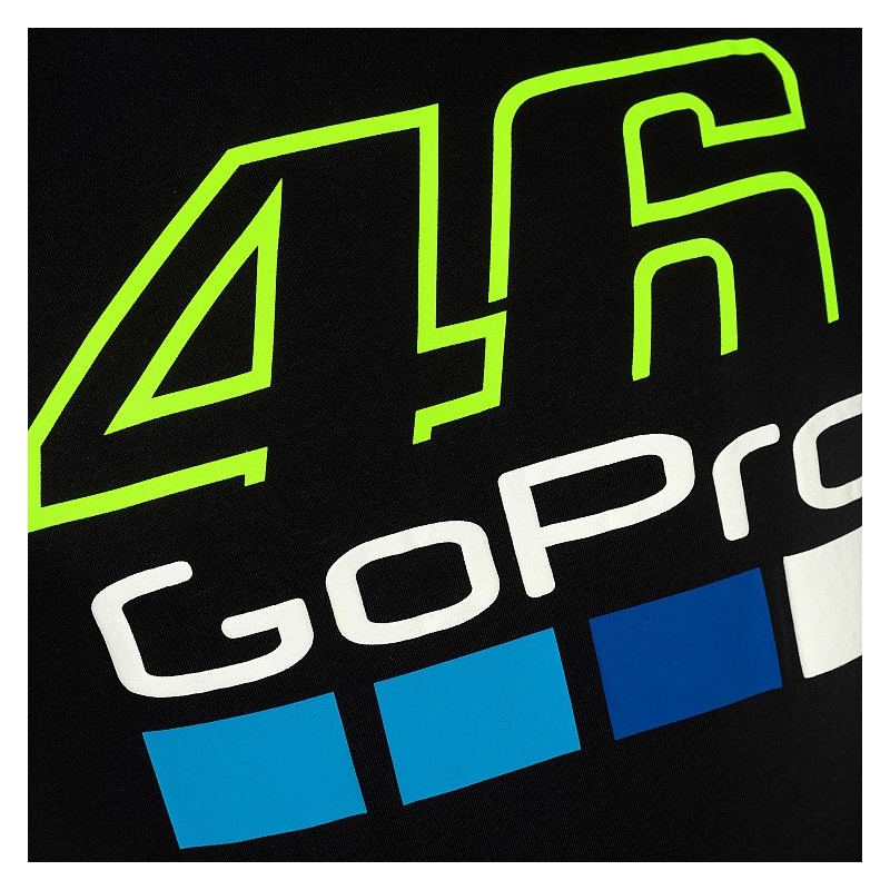T-shirt VR46 Valentino Rossi GOPRO schwarz Ausverkauf