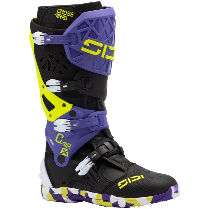 SiDi Crossair X Motorradstiefel schwarz-lila