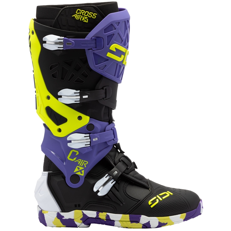 SiDi Crossair X Motorradstiefel schwarz-lila