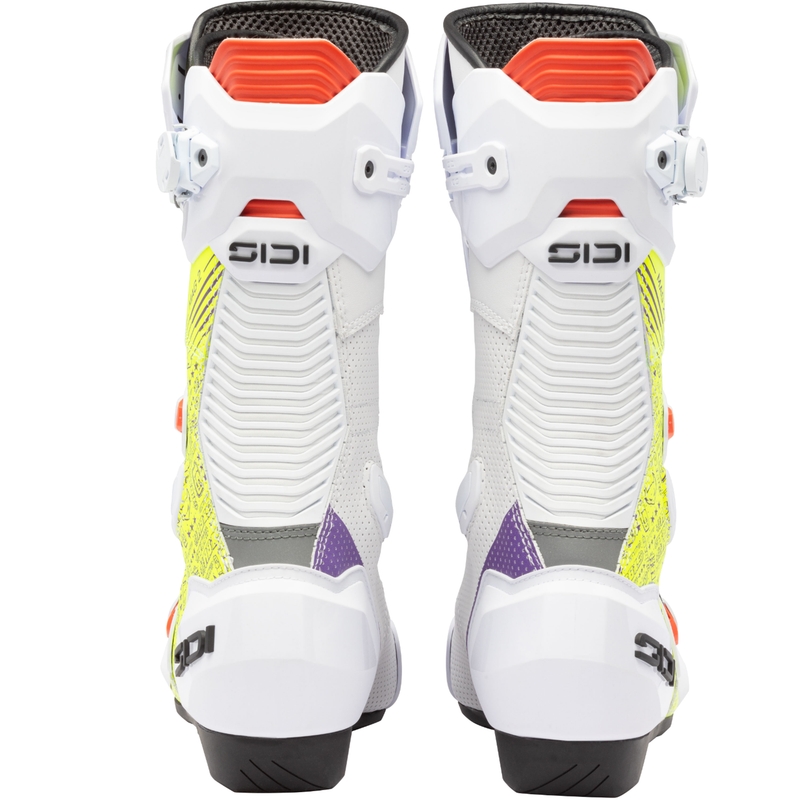 Motorradstiefel SiDi MAG 2 Air BTA001 weiß-gelb
