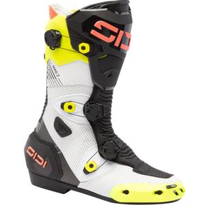 Motorradstiefel SiDi MAG 2 Air fluoreszierend gelb-fluoreszierend korallenrot