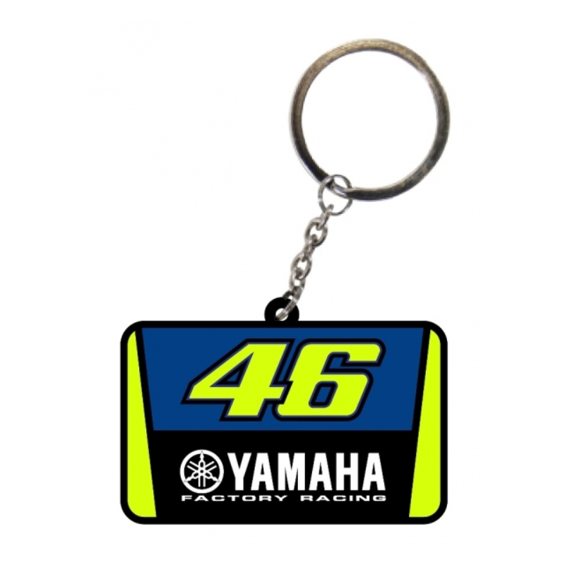 Schlüsselanhänger VR46 Valentino Rossi Yamaha blau