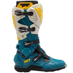 SiDi Crossfire 3 Motorradstiefel beige-blau