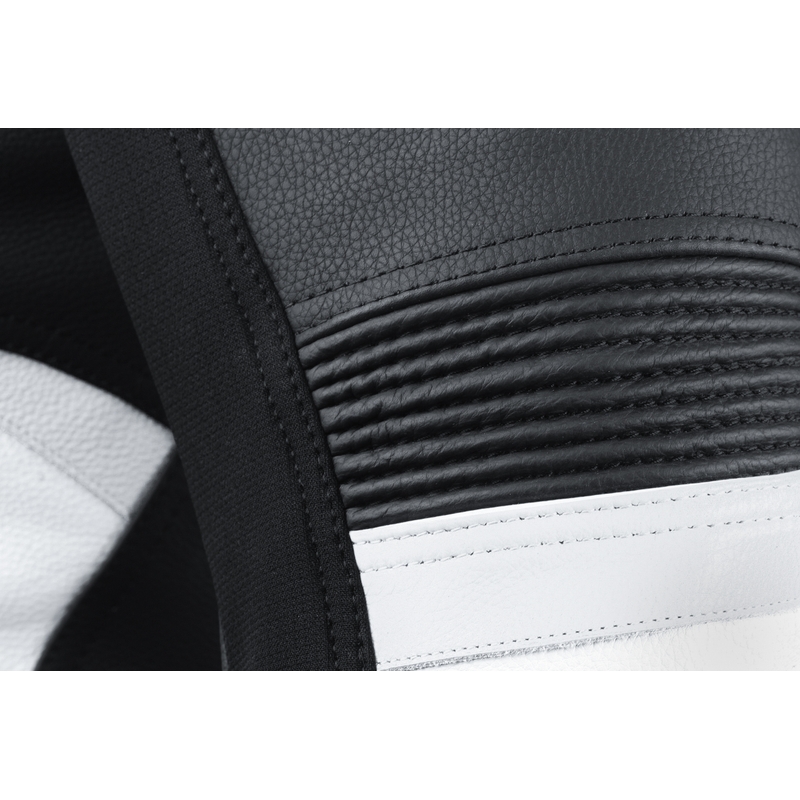 Street Racer Bexter schwarz-weiße Motorradjacke Ausverkauf