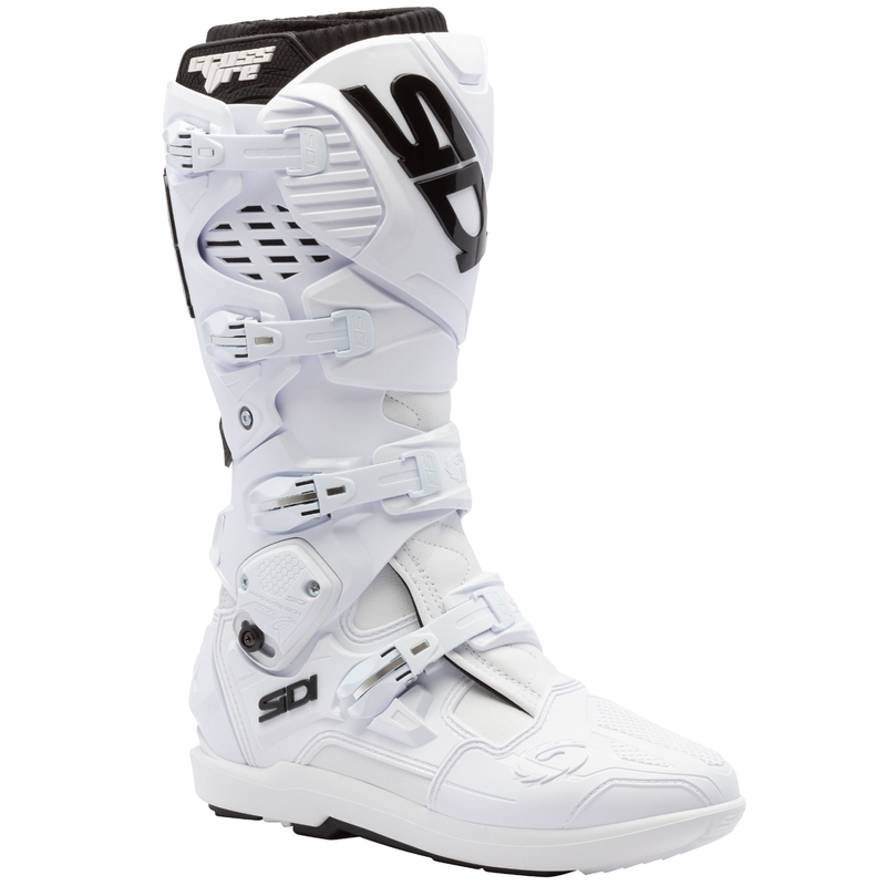 SiDi Crossfire 3 SRS Motorradstiefel weiß-schwarz