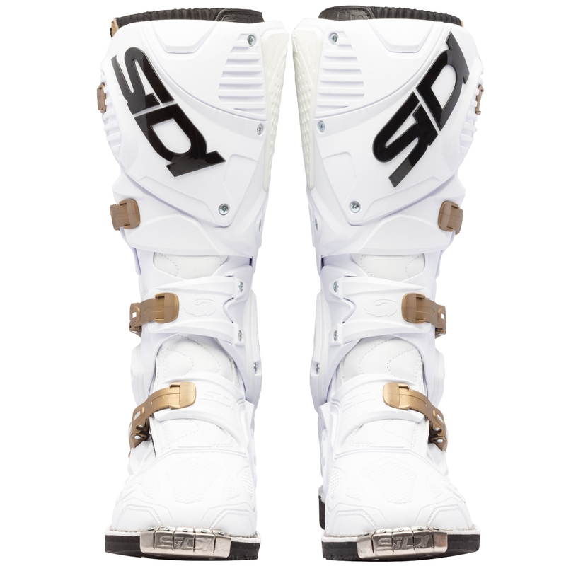 SiDi Crossfire 3 Motorradstiefel weiß-bronze