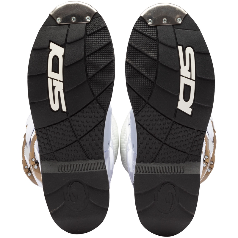 SiDi Crossfire 3 Motorradstiefel weiß-bronze
