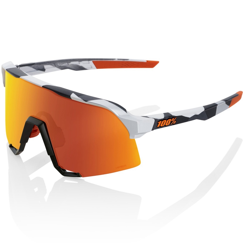 100% S3 HIPER Sonnenbrille mit roten Gläsern