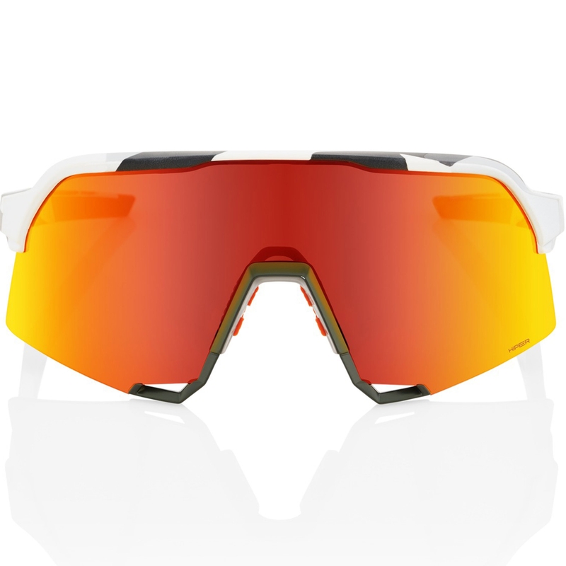 100% S3 HIPER Sonnenbrille mit roten Gläsern
