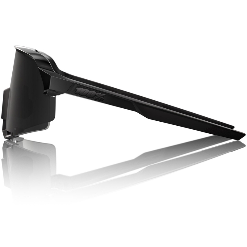 100% S3 HIPER Sonnenbrille mit schwarzen Gläsern