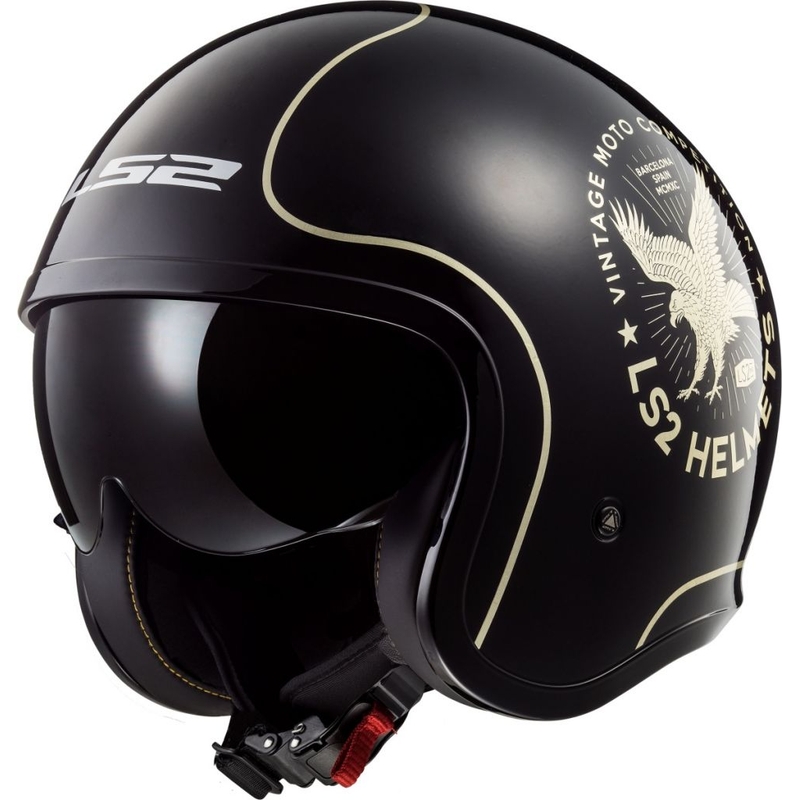 Offener Motorradhelm LS2 OF599 Spitfire Flier Ausverkauf