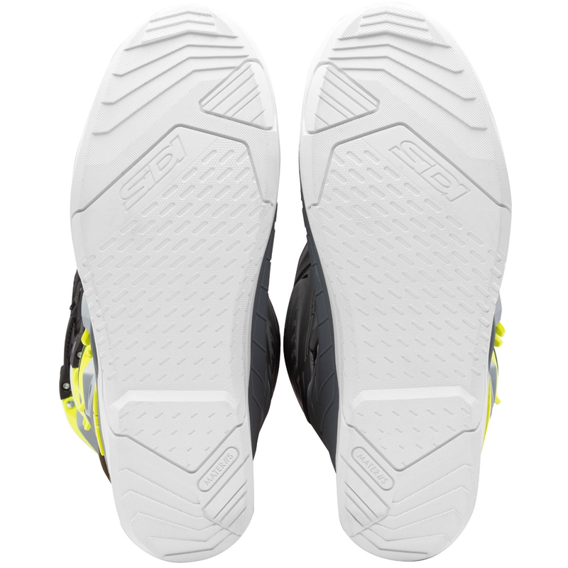 SiDi X Power SC Motorradstiefel grau-fluoreszierend gelb