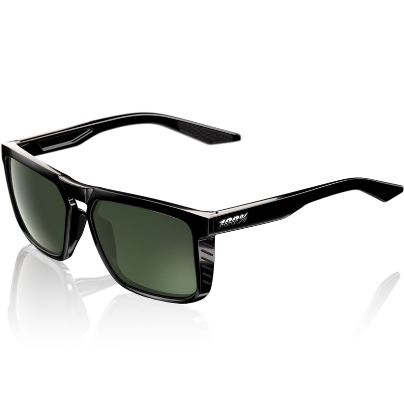 100% Renshaw Sonnenbrille mit graugrünen Gläsern