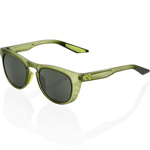 100% Slent Sonnenbrille mit graugrünen Gläsern