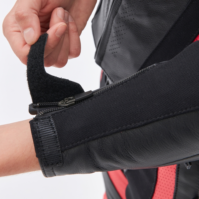 Damen-Motorradjacke Rebelhorn Rebel schwarz-fluoreszierend pink