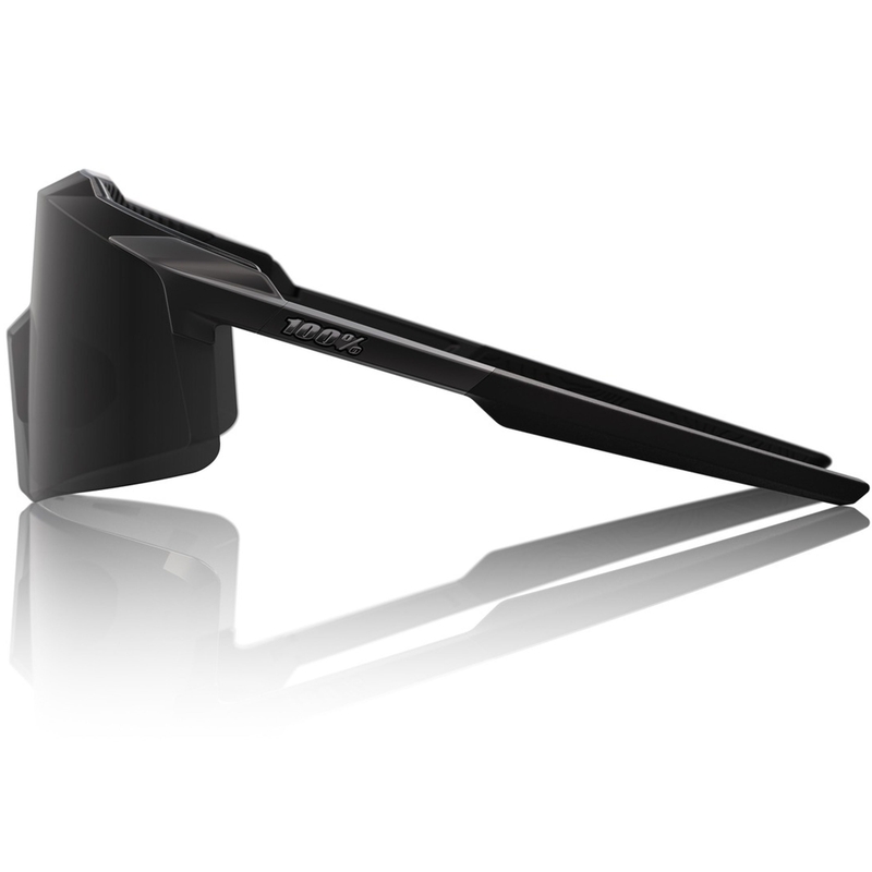 100% Aerocraft Sonnenbrille mit schwarzen Gläsern