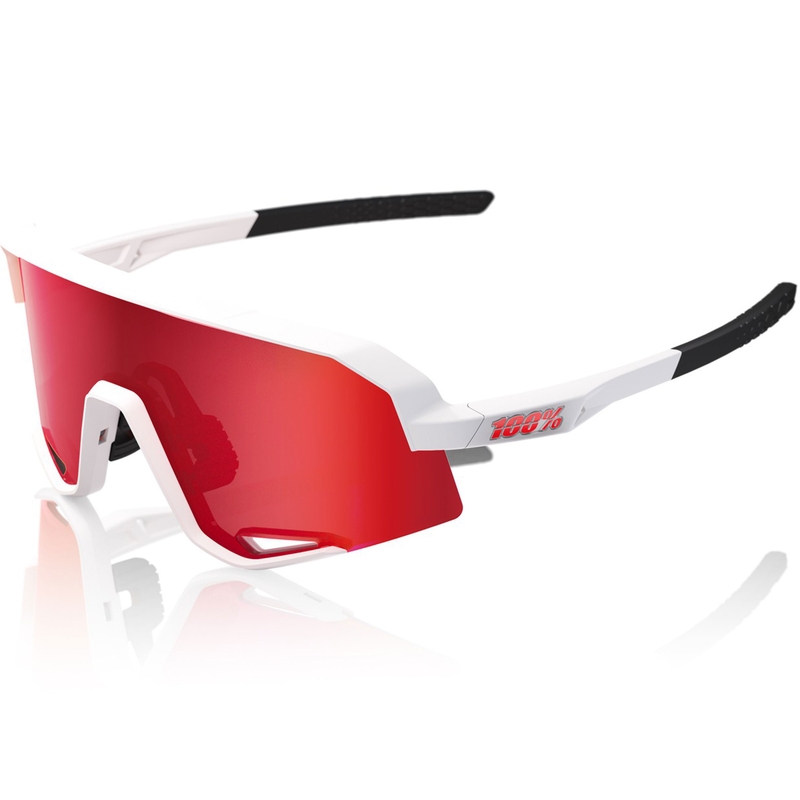 100% Slendale Sonnenbrille mit HIPER-Rotgläsern