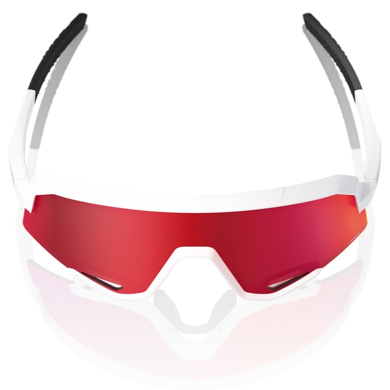 100% Slendale Sonnenbrille mit HIPER-Rotgläsern