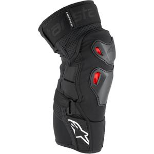 Alpinestars Bionic Pro Plasma Knieprotektoren schwarz-rot-weiß