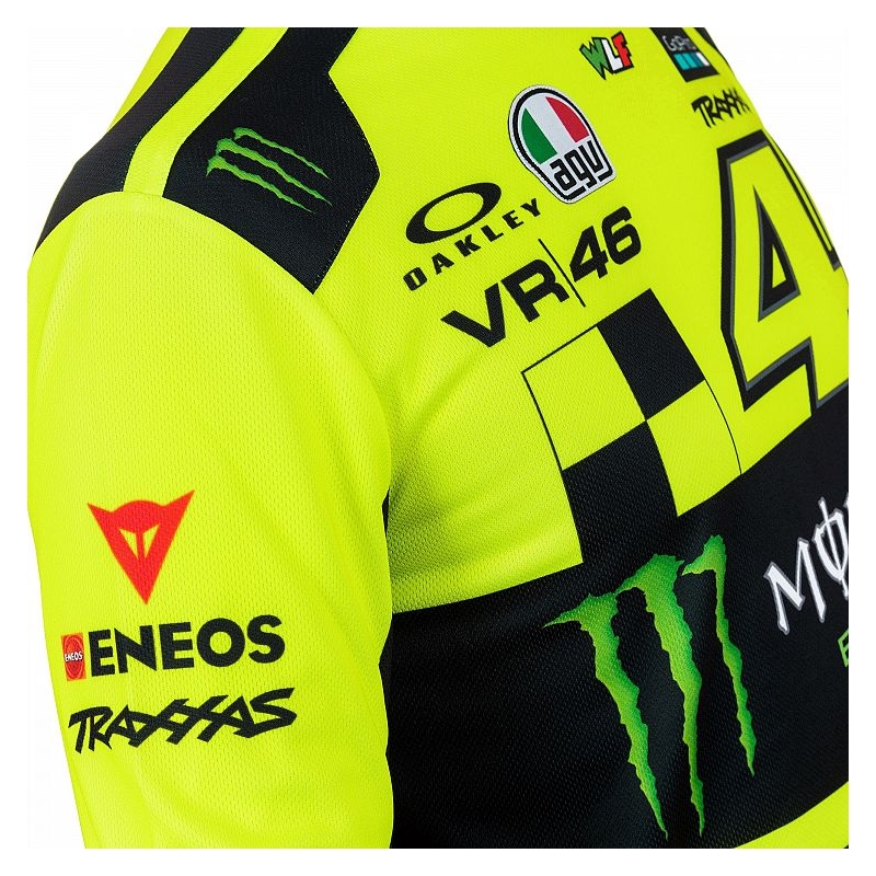 T-shirt VR46 Valentino Rossi MONZA REPLICA gelb