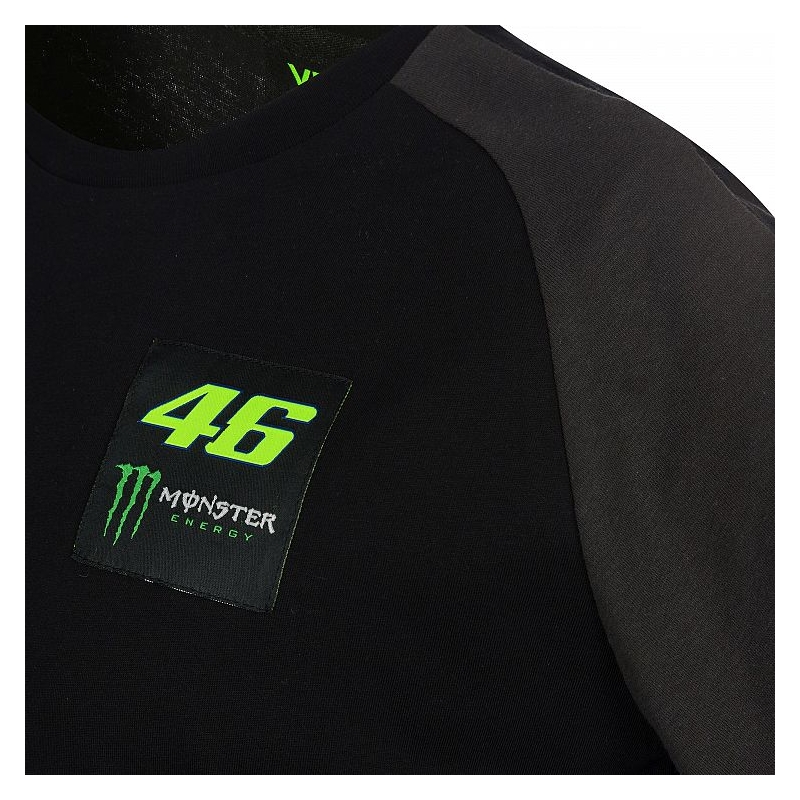 T-shirt VR46 Valentino Rossi 46 MONSTER schwarz