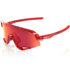 100% Slendale Sonnenbrille mit HIPER Fire roten Gläsern