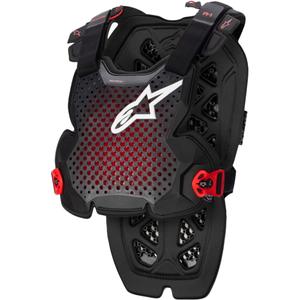 Alpinestars A-1 PRO Brustprotektor schwarz-anthrazit-rot