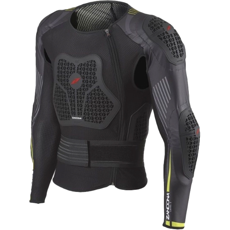 Körperschutz Zandona Netcube X7 schwarz-fluo gelb 170-179 cm