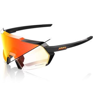 100% Korbin Sonnenbrille mit orangefarbenen photochromen Gläsern