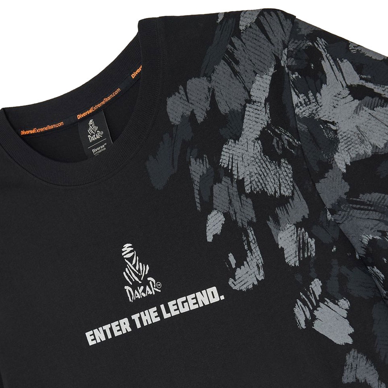 Dakar CAMO 256 T-Shirt schwarz