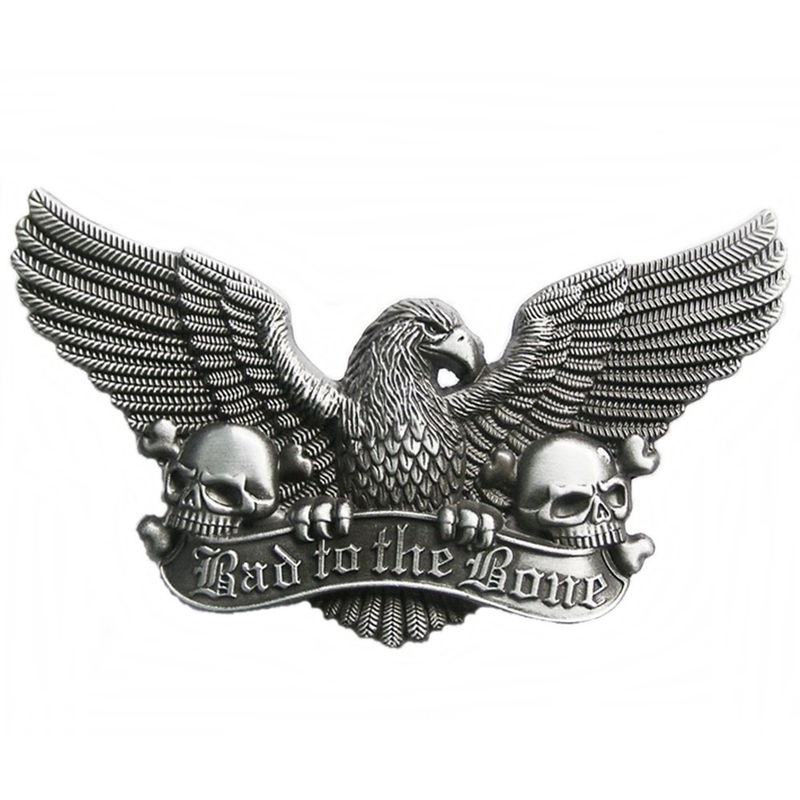 Gürtelschnalle Bad to the bone Eagle Ausverkauf