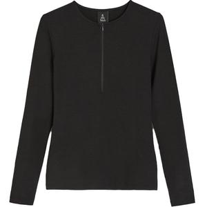 Damen Dakar DKR Zipp T-Shirt schwarz