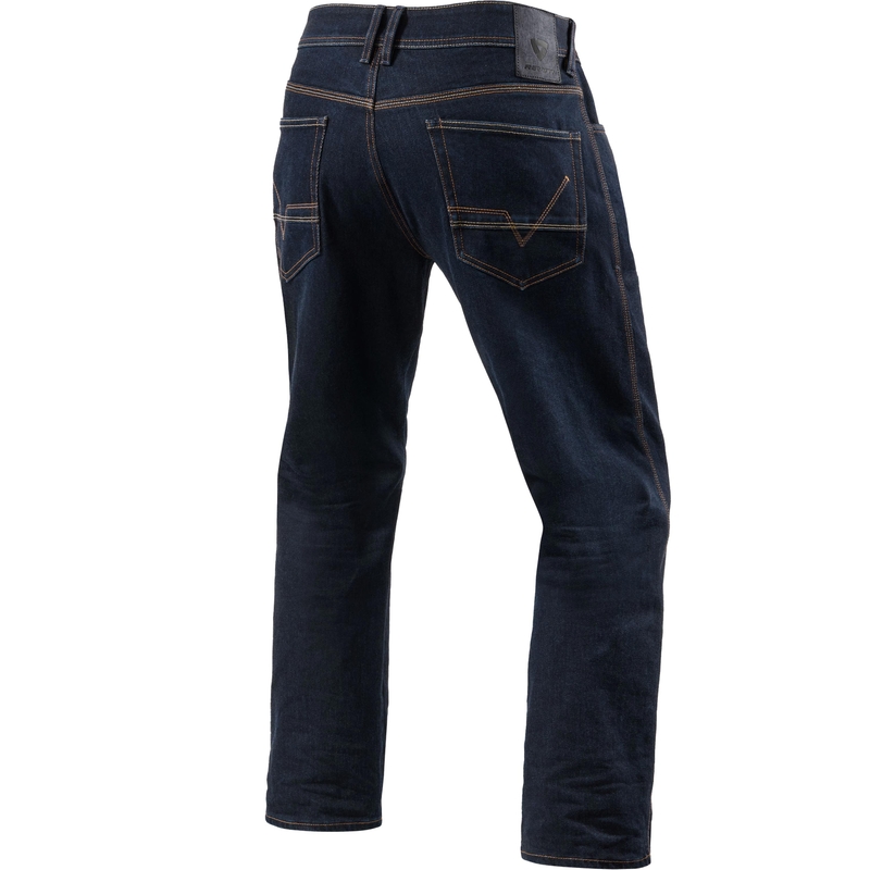 Revit Philly 3 LF Extra Cropped Motorcycle Jeans Washed Dark Blue