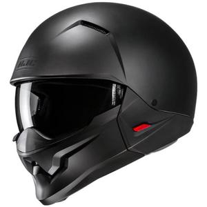Offener Helm mit Maske HJC i20N Solid Semi Flat schwarz